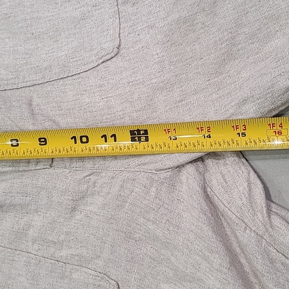 Abercrombie & Fitch Cream Wide-Leg Pants - Picture 12 of 12